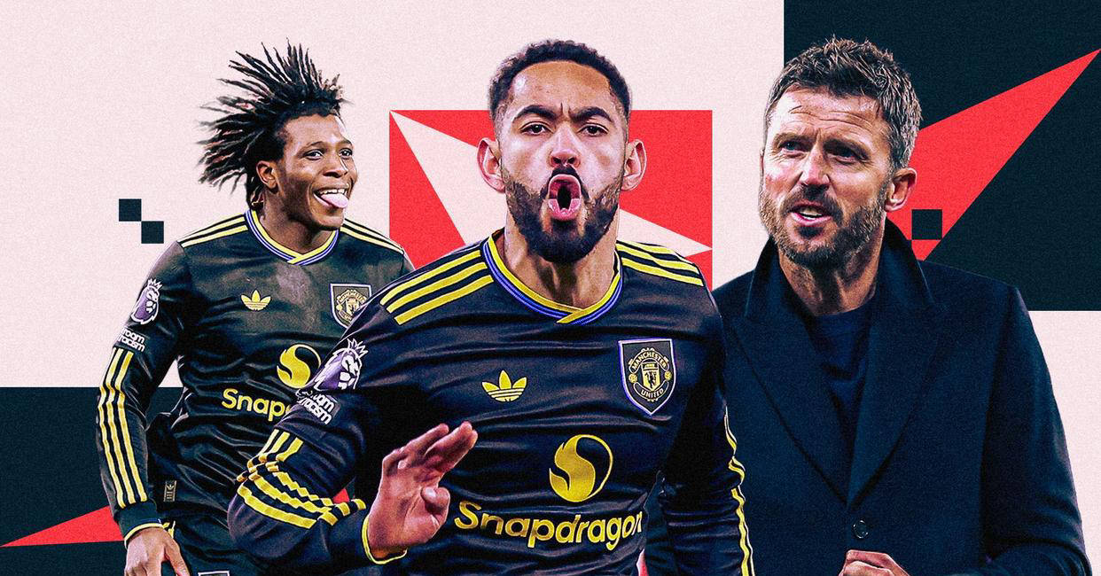 卡里克执教曼联成就显著，彻底改变阿莫林局面！两大球星蜕变彰显实力